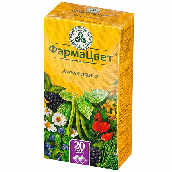 Сбор Арфазетин-Э ФармаЦвет фильтр-пакеты 20 шт
