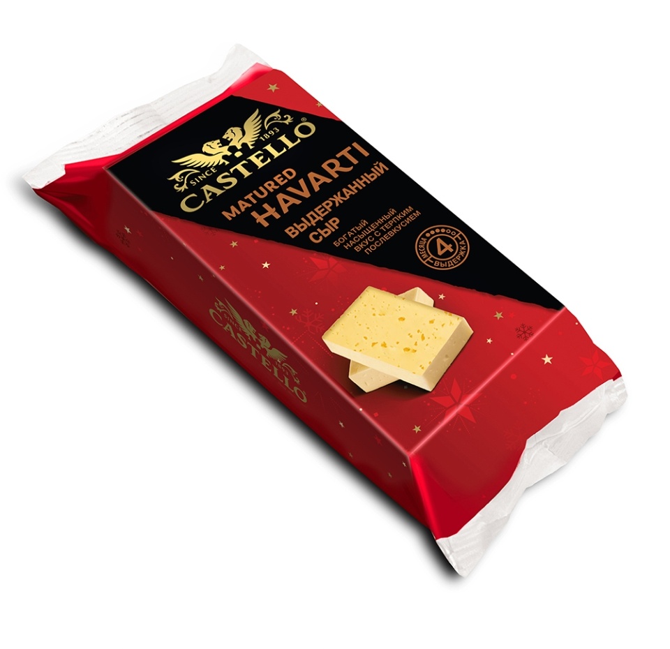 

Сыр Castello Matured Havarti выдержанный 45% 200 г
