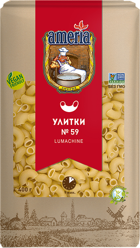 Макароны Ameria Улитки № 59
