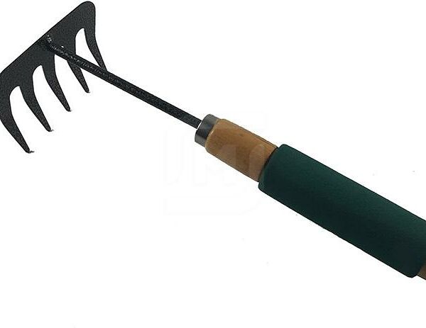 Грабельки с деревянной ручкой 29см