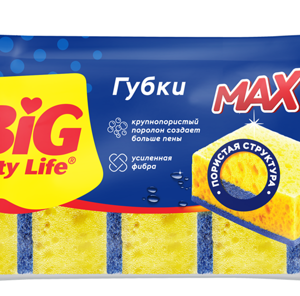 Губка для посуды Big City Life