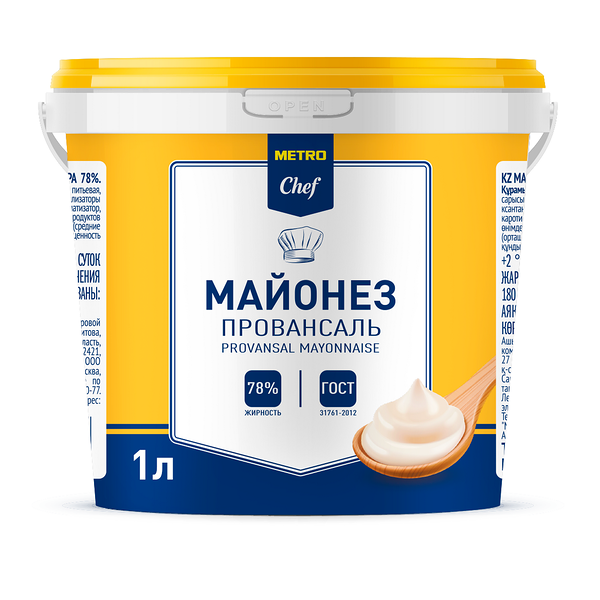 Майонез Metro Chef Провансаль 78%