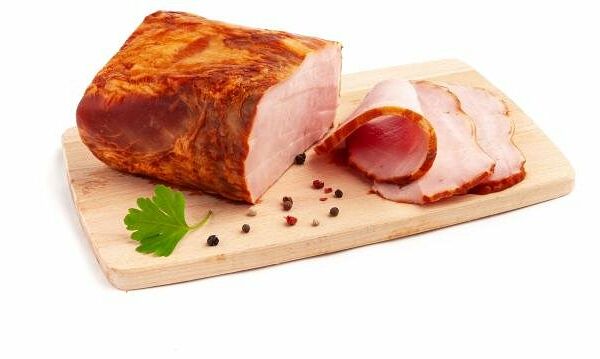 Карбонад варено-копченый АШАН Красная птица Деликатесный (0,3-0,5 кг), 1 упаковка 