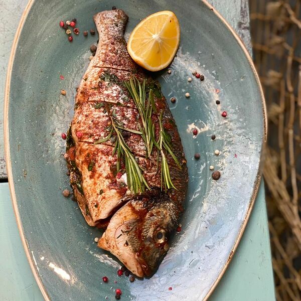 Дорадо охлажденная фаршированная