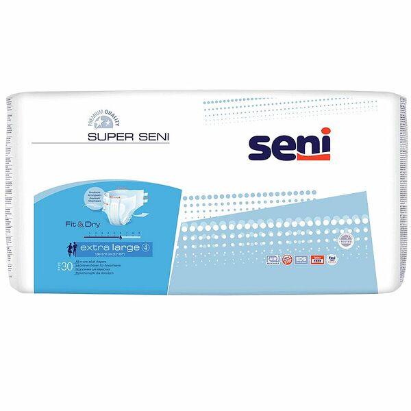 Подгузники Super seni размер XL для взрослых 30 шт