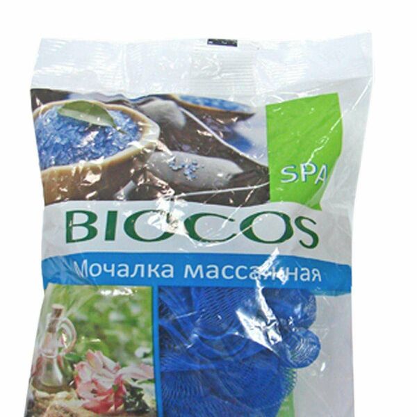 Мочалка банная Spa (Спа) ТМ Biocos (Биокос)