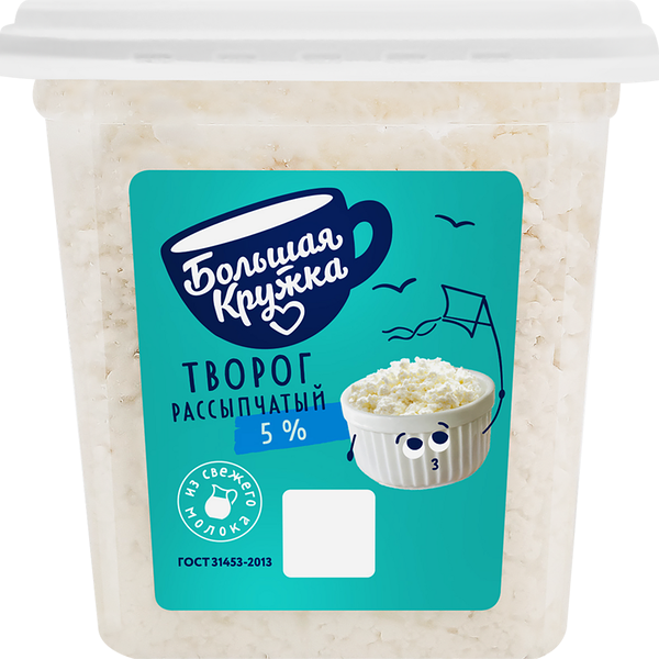 Творог Большая кружка 5%