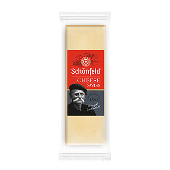 Сыр Swiss Cheese м.д.ж. в с.в. 53% кусок Schonfeld 150г, Россия