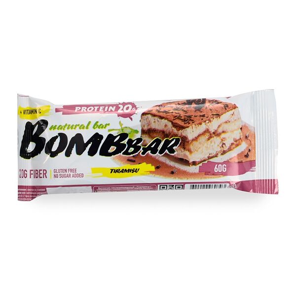 Протеиновый батончик Bombbar Тирамису 60 г