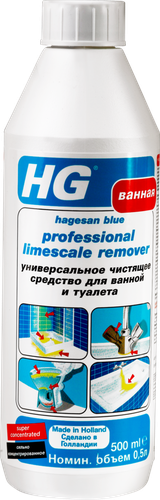 

Средство для чистки ванной комнаты и туалета HG универсальное 500 мл