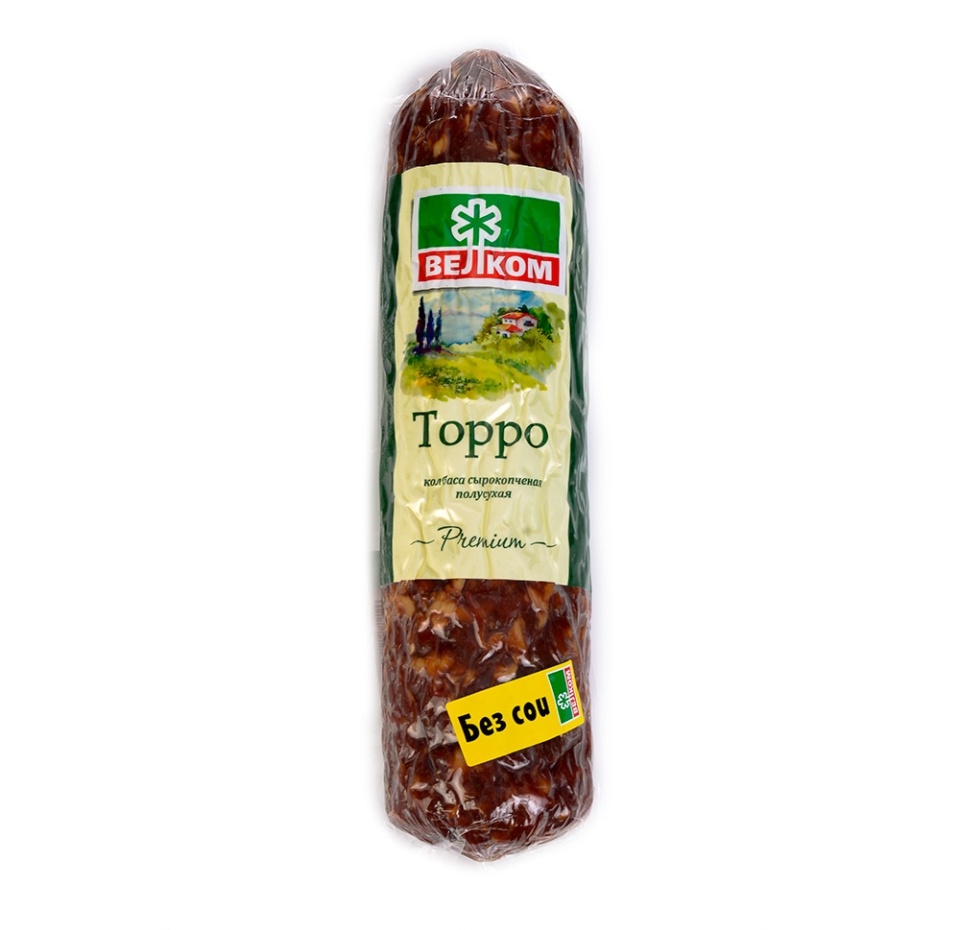 

Колбаса сырокопченая Велком Торро вес