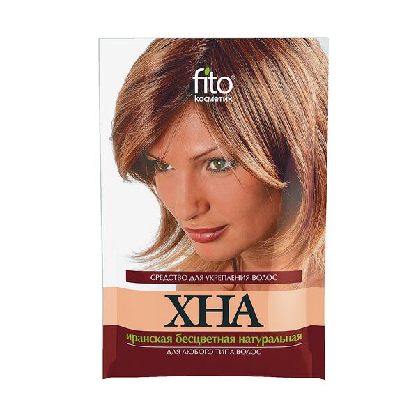 Краска для волос Фитокосметик Хна иранская бесцветная, 25 г