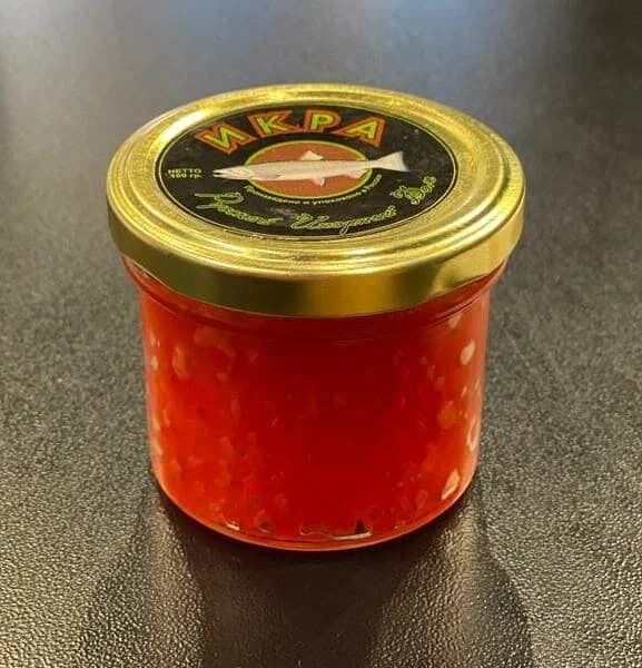 Икра красная, горбуша, Русский икорный Дом