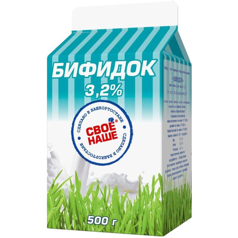 

Бифидок Свое-Наше 3.2% 500 г