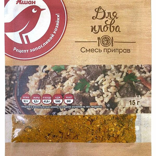 Приправа для плова АШАН Красная птица