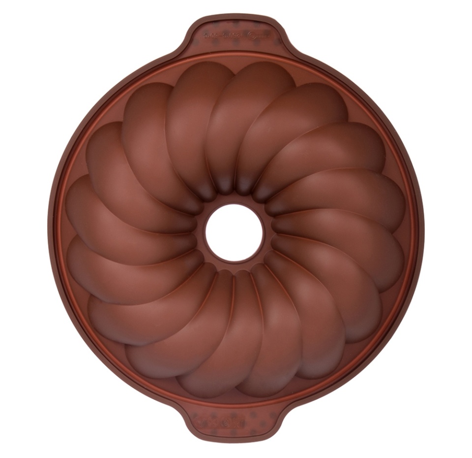 

Форма силиконовая Marmiton "Кекс с отверстием с ручками" 28х25х5см цвет в ассортименте