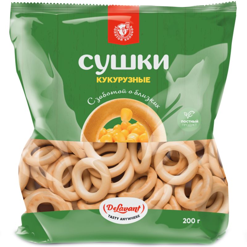 

Сушки ЗОЛОТОЙ КОЛОБОК Мини с ароматом ванили
