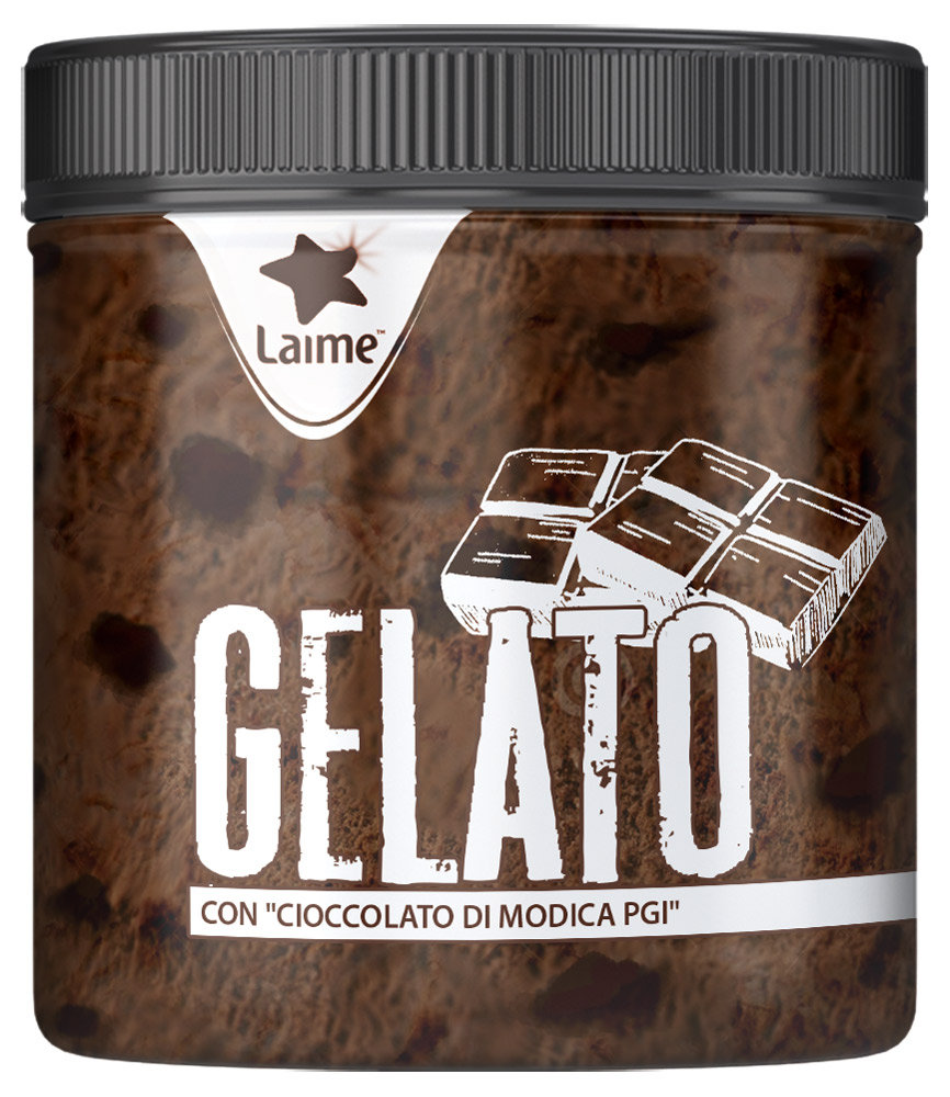 

Мороженое молочное с какао и кусочками итальянского шоколада ТМ Laime (Лайм), 330 г
