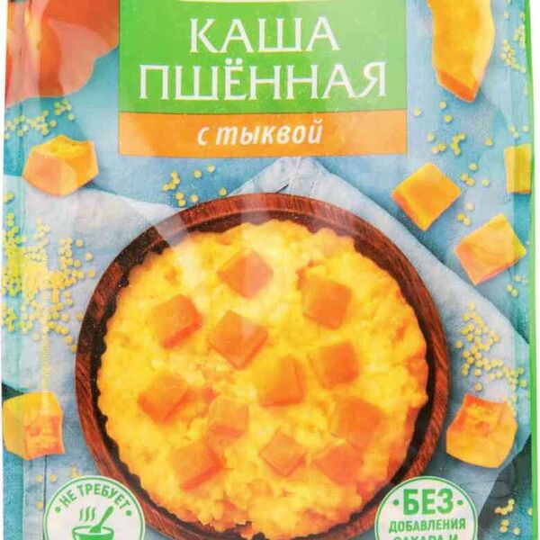 Каша пшённая Глобус Вита с тыквой