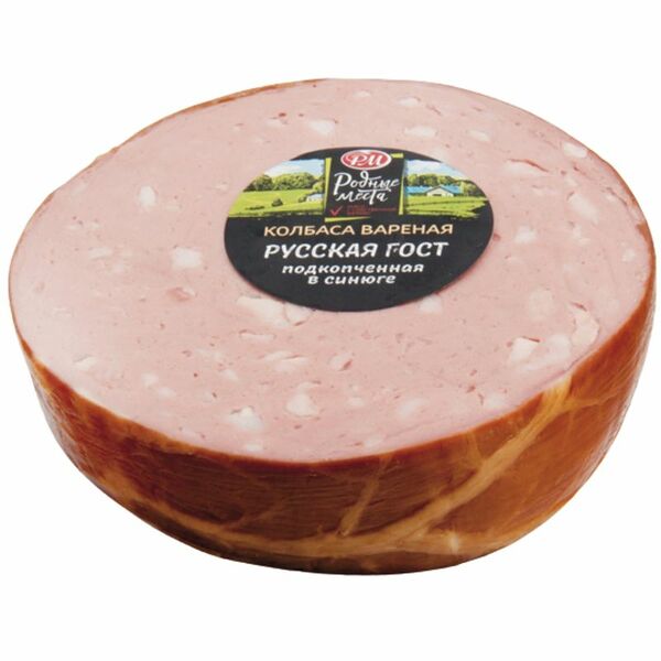 Колбаса РМ Русская в синюге вар кат А ГОСТ в/у вес до 400г