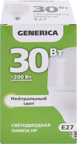 Лампа светодиодная Generica 30Вт 230В 4000К E27