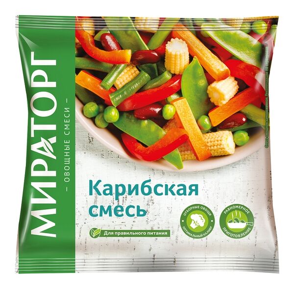 Смесь овощная Мираторг Vитамин Карибская смесь 
