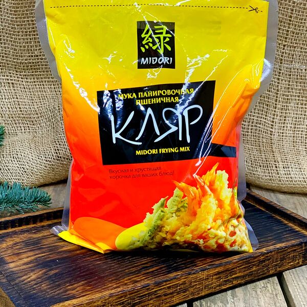 Мука панировочная пшеничная Midori, Кляр