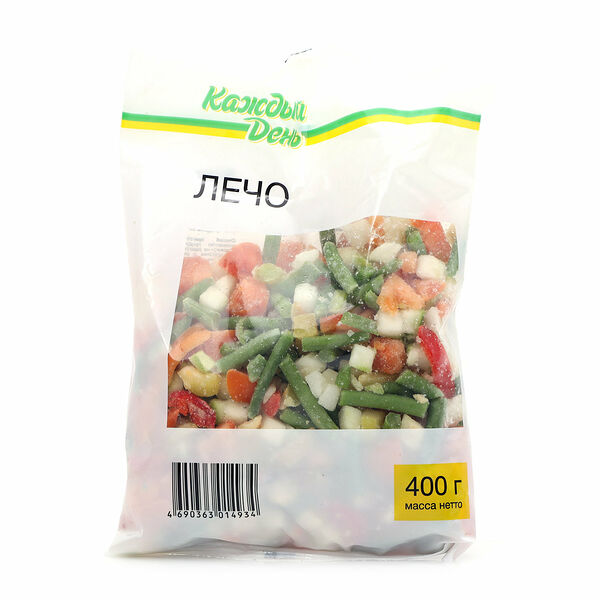 Смесь овощная Каждый день Лечо замороженная