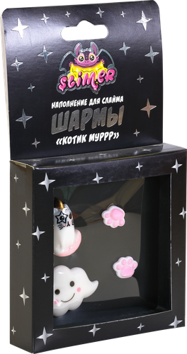 

Наполнение для слайма Slimer Шармы Котик муррр 4 шт.