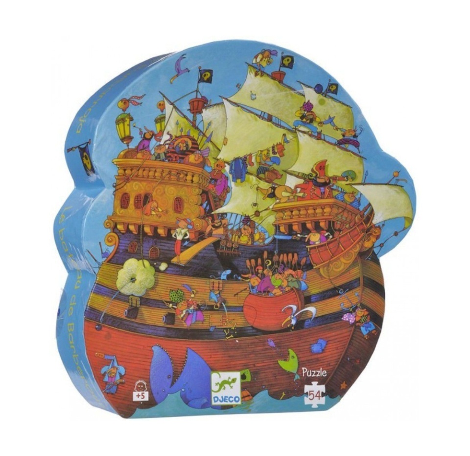 

Пазл Djeco «Корабль Барберус» 54аэл., Франция