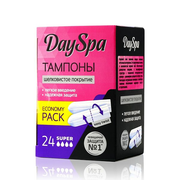 Тампоны Day Spa Super 24 шт.