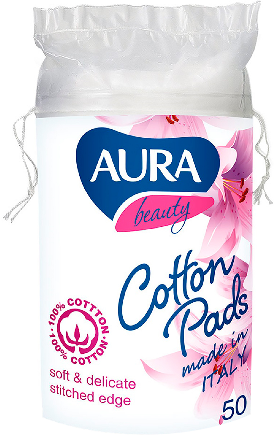 

Ватные диски Aura Beauty 50 шт.