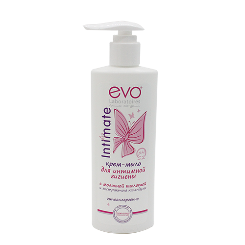 EVO крем-мыло для интимной гигиены гипоаллергенно 200 мл
