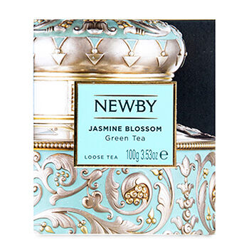 Чай зеленый Newby Наследие Jasmine blossom листовой, 100г