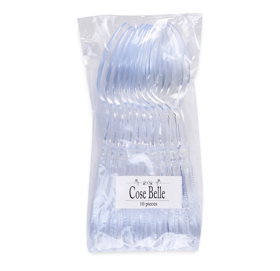 

Ложка Cose Belle Винтаж прозрачная 10 шт.