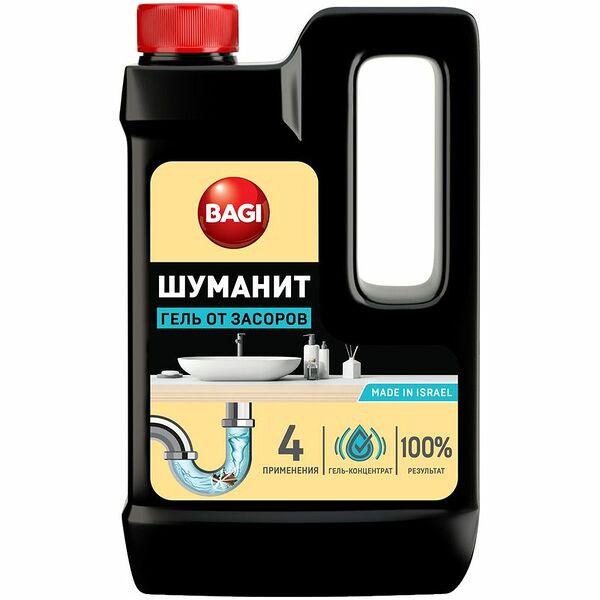 Средство от засоров Bagi Шуманит гель