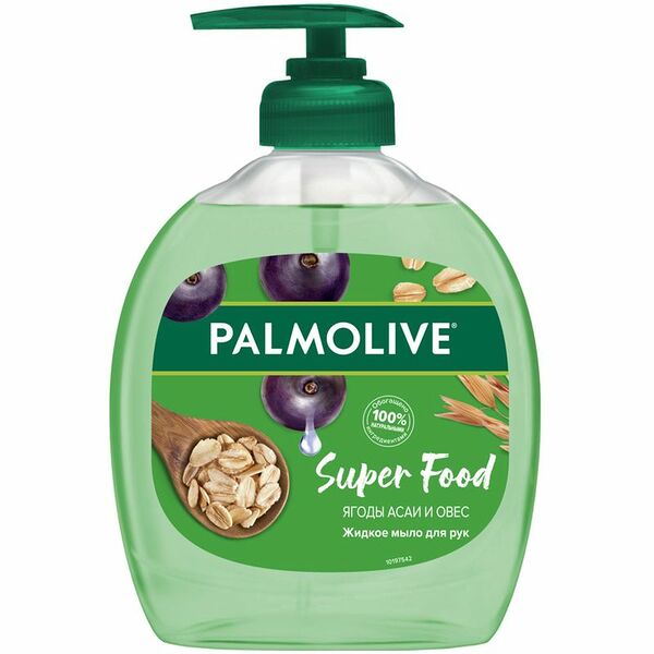 Мыло жидкое Palmolive Super Food Ягоды Асаи и Овес