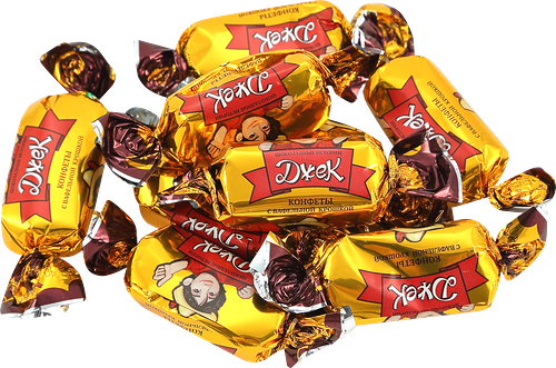 Конфеты Кonti шоколадные истории джек с вафельной крошкой до 250г