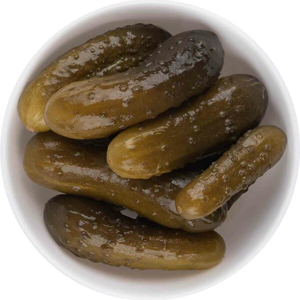 Огурцы соленые корнишоны