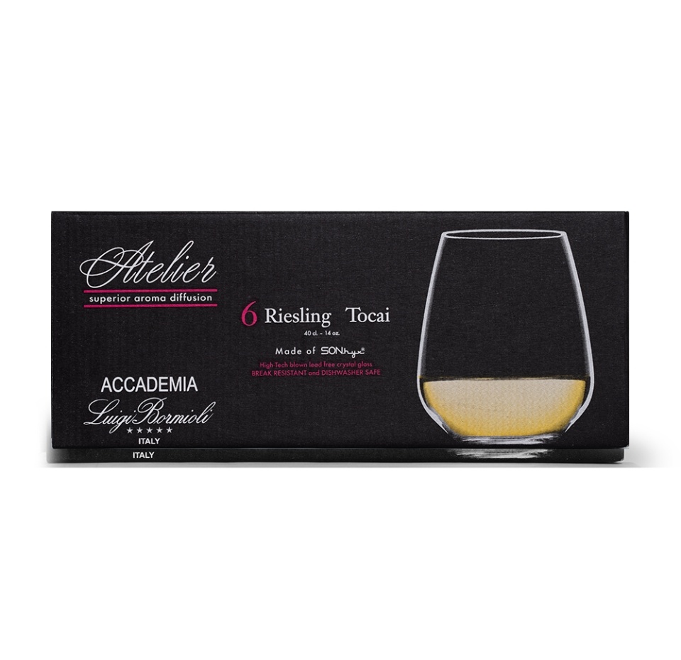 

Бокалы для белого вина Bormioli Luigi Atelier Riesling/Tocai 400 мл 6 шт.