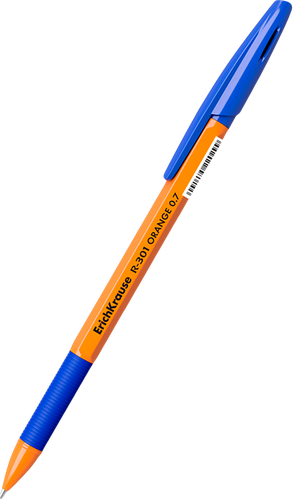 

Набор шариковых ручек ErichKrause Orange Stick&Grip синий 8 шт.