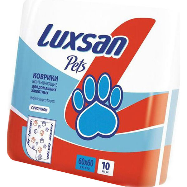 LUXSAN Premium коврик 60*60см для животных 10шт/уп.