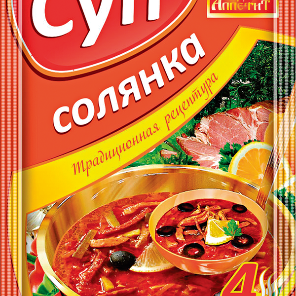Суп Русский Аппетит Солянка, 60г
