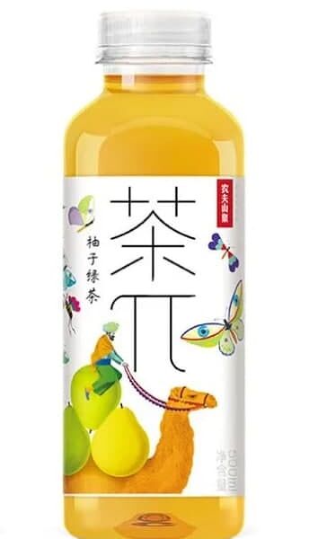 Напиток безалкогольный Пи, зеленый чай с помело, 0.5 л, Китай