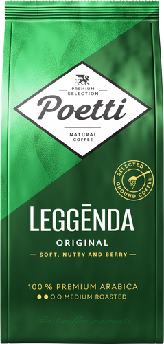

Кофе молотый Poetti Leggenda Original 250 г