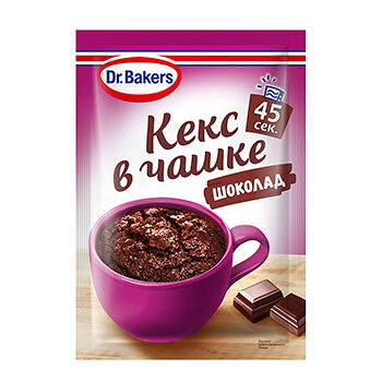 Смесь для приготовления Dr.Bakers Кекс шоколадный в кружке