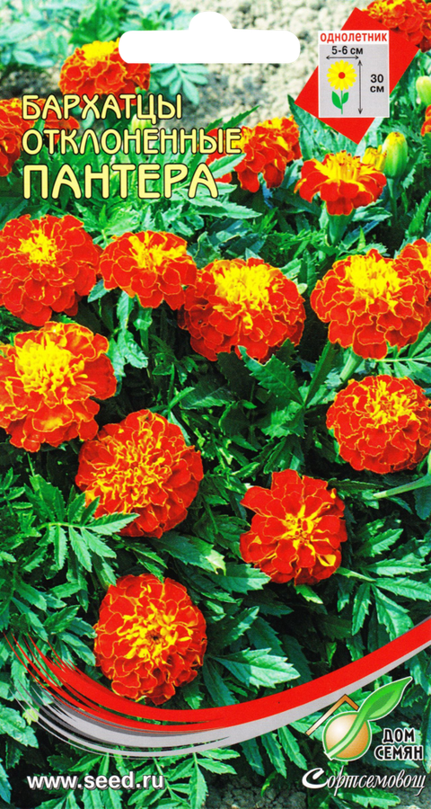 

Семена ДОМ СЕМЯН Бархатцы (Тагетес) Пантера