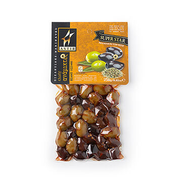 Оливки Astir Ассорти пикантное