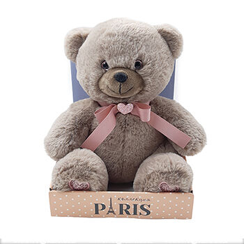 Игрушка мягкая ПЛЮШЛЕНД Мишка Ларс коричневый 21см