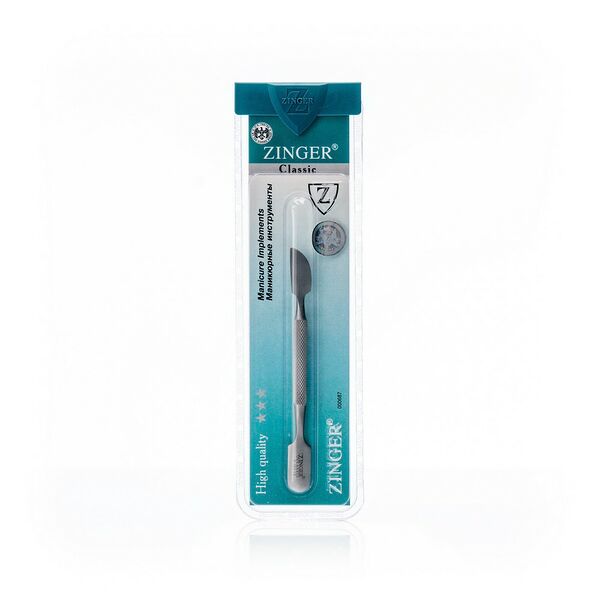 Металлический пушер Zinger для маникюра